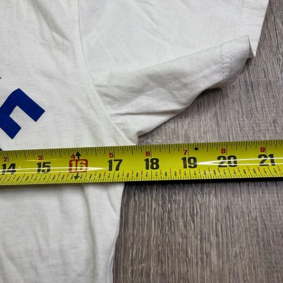 Club Petanque Paris Mens White Karaoke Club Graphic Crew Neck T-Shirt Size XS - Picture 8 of 10